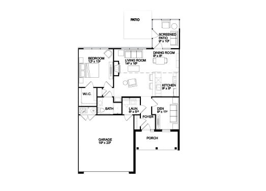 Unit 101 Floor Plan